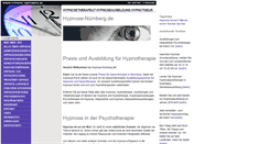 Desktop Screenshot of hypnose-nuernberg.de