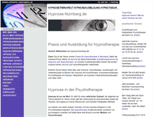 Tablet Screenshot of hypnose-nuernberg.de